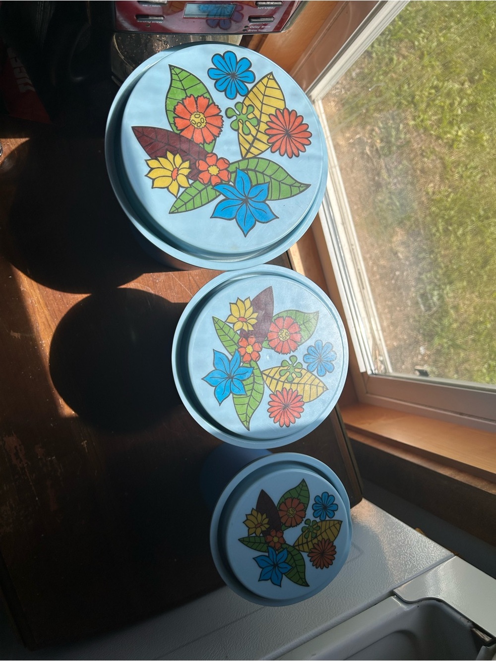 Vintage Rubbermaid Canisters